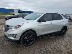 Salvage cars for sale at Woodhaven, MI auction: 2021 Chevrolet Equinox LT