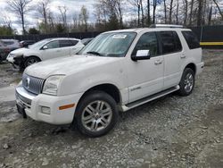 Mercury salvage cars for sale: 2009 Mercury Mountaineer Premier