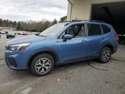 Salvage cars for sale from Copart Exeter, RI: 2021 Subaru Forester Premium