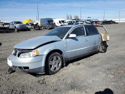 Salvage cars for sale from Copart Airway Heights, WA: 2000 Volkswagen Passat GLX