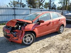 Salvage cars for sale from Copart Hampton, VA: 2019 Ford Fiesta SE