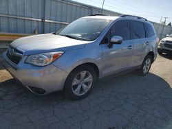Salvage cars for sale at Dyer, IN auction: 2014 Subaru Forester 2.5I Touring