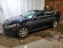 Salvage cars for sale from Copart Ebensburg, PA: 2017 KIA Optima LX