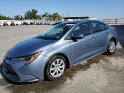 Vehiculos salvage en venta de Copart Fresno, CA: 2021 Toyota Corolla LE