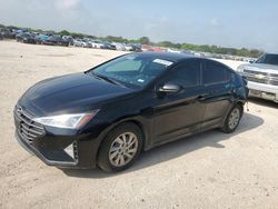 Salvage cars for sale at San Antonio, TX auction: 2020 Hyundai Elantra SE