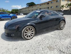 Salvage cars for sale from Copart Opa Locka, FL: 2013 Audi TT Premium Plus