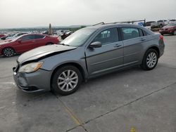 Salvage cars for sale from Copart Grand Prairie, TX: 2012 Chrysler 200 Touring