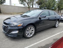 Chevrolet Malibu lt salvage cars for sale: 2019 Chevrolet Malibu LT