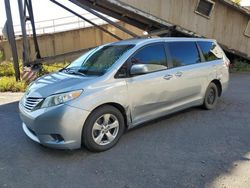 Salvage cars for sale at Kapolei, HI auction: 2016 Toyota Sienna LE