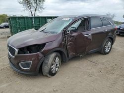 Salvage cars for sale at Baltimore, MD auction: 2016 KIA Sorento LX