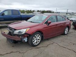 Salvage cars for sale from Copart Pennsburg, PA: 2015 Subaru Legacy 2.5I Premium