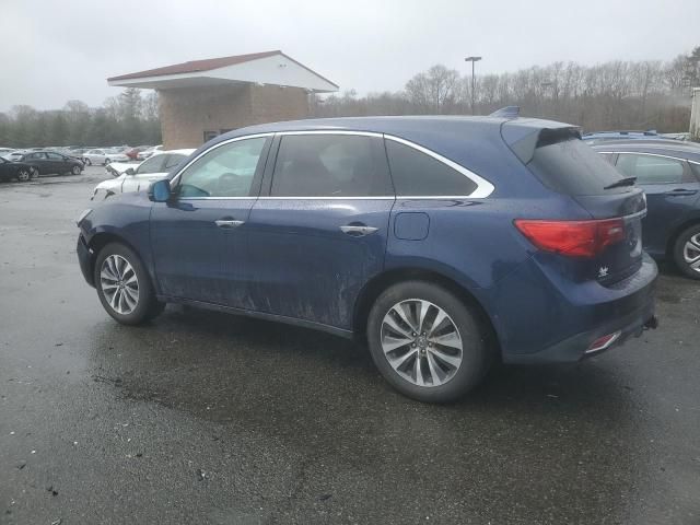 2016 Acura MDX Technology