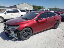 Chevrolet salvage cars for sale: 2022 Chevrolet Malibu LT