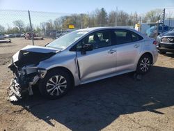 Carros salvage a la venta en subasta: 2022 Toyota Corolla LE