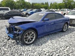 Salvage cars for sale at Cartersville, GA auction: 2021 Dodge Charger GT