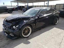 Salvage cars for sale at Anthony, TX auction: 2015 Infiniti Q50 Base
