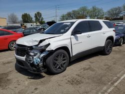 Salvage cars for sale at Moraine, OH auction: 2022 Chevrolet Traverse LS