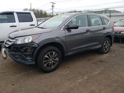 Salvage cars for sale at New Britain, CT auction: 2014 Honda CR-V LX