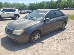 Salvage cars for sale at Charles City, VA auction: 2004 KIA Spectra LX