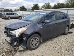 Toyota Prius v salvage cars for sale: 2017 Toyota Prius V