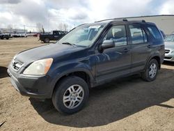 Salvage cars for sale from Copart Rocky View County, AB: 2002 Honda CR-V LX