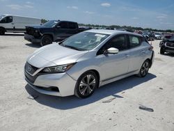 Salvage cars for sale at Arcadia, FL auction: 2020 Nissan Leaf SV