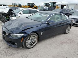 BMW 4 Series salvage cars for sale: 2015 BMW 428 I