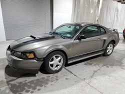 Salvage cars for sale at Leroy, NY auction: 2002 Ford Mustang