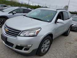 Salvage cars for sale at Cahokia Heights, IL auction: 2016 Chevrolet Traverse LT