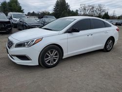 Salvage cars for sale at Finksburg, MD auction: 2016 Hyundai Sonata SE