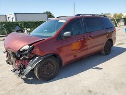 Toyota Sienna CE salvage cars for sale: 2009 Toyota Sienna CE