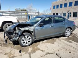 Salvage cars for sale at Littleton, CO auction: 2009 Honda Accord EX