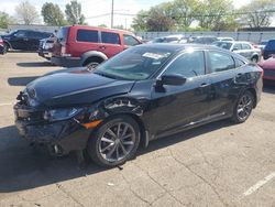 Honda salvage cars for sale: 2019 Honda Civic EX