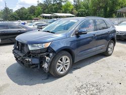 Salvage cars for sale from Copart Savannah, GA: 2017 Ford Edge SEL