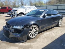 Salvage cars for sale from Copart Ellwood City, PA: 2012 Audi A7 Premium Plus