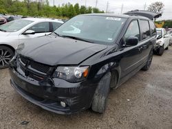 Salvage cars for sale at Cahokia Heights, IL auction: 2017 Dodge Grand Caravan GT