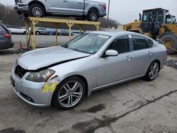 Salvage cars for sale from Copart Windsor, NJ: 2006 Infiniti M45 Base