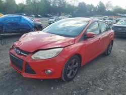 Salvage cars for sale at Madisonville, TN auction: 2014 Ford Focus SE