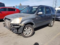 Salvage cars for sale at Vallejo, CA auction: 2006 Honda CR-V EX