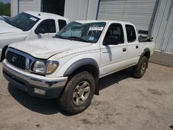 Salvage trucks for sale at Montgomery, AL auction: 2001 Toyota Tacoma Double Cab