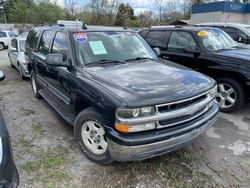 Salvage cars for sale at Lebanon, TN auction: 2003 Chevrolet Suburban C1500