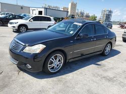 Salvage cars for sale at New Orleans, LA auction: 2008 Infiniti M35 Base