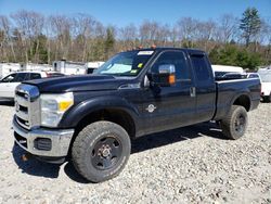 Salvage trucks for sale at West Warren, MA auction: 2011 Ford F350 Super Duty
