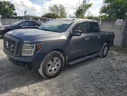 Salvage cars for sale from Copart Opa Locka, FL: 2019 Nissan Titan Platinum Reserve