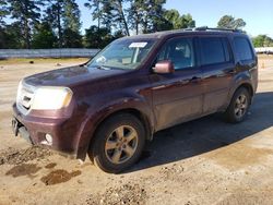 Salvage cars for sale from Copart Longview, TX: 2011 Honda Pilot EXL