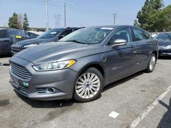 Salvage cars for sale from Copart Rancho Cucamonga, CA: 2013 Ford Fusion SE Phev