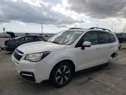 Salvage cars for sale from Copart Sun Valley, CA: 2018 Subaru Forester 2.5I Premium