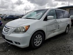 Salvage cars for sale from Copart Eugene, OR: 2009 Honda Odyssey Touring