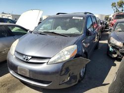 Salvage cars for sale at Martinez, CA auction: 2006 Toyota Sienna XLE