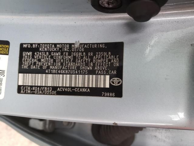 2007 Toyota Camry CE